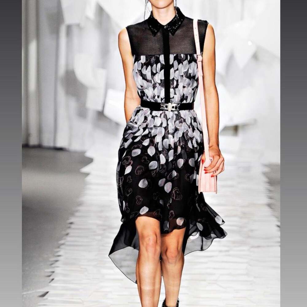JASON WU SPRING 2012 RUNWAY 100% SILK DRESS - Picture 1 of 8